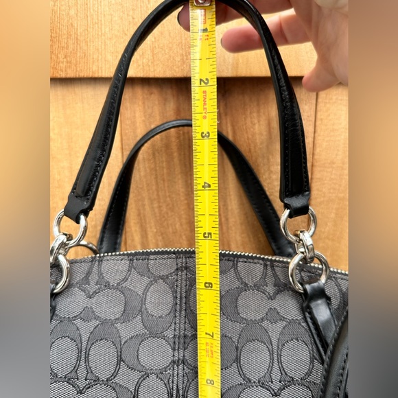 Coach Kelsey Monogram Canvas Purse - Picture 7 of 8